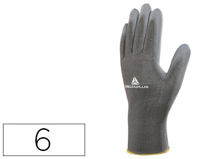 GANT TRICOT DELTAPLUS POLYESTER PAUME ENDUITE POLYURTHANE JAUGE 13 TAILLE 6 PAIRE