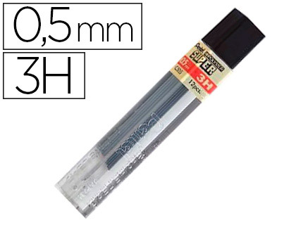 MINE PENTEL SUPER 0.5MM 3H TUI 12 UNITS