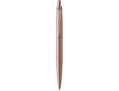 STYLO-BILLE PARKER JOTTER XL MONOCHROME POINTE MOYENNE     ENCRE BLEUE AVEC COFFRET      CADEAU COLORIS OR ROSE