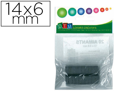 AIMANT ROND DTM 14X6MM SACHET 20 UNITS