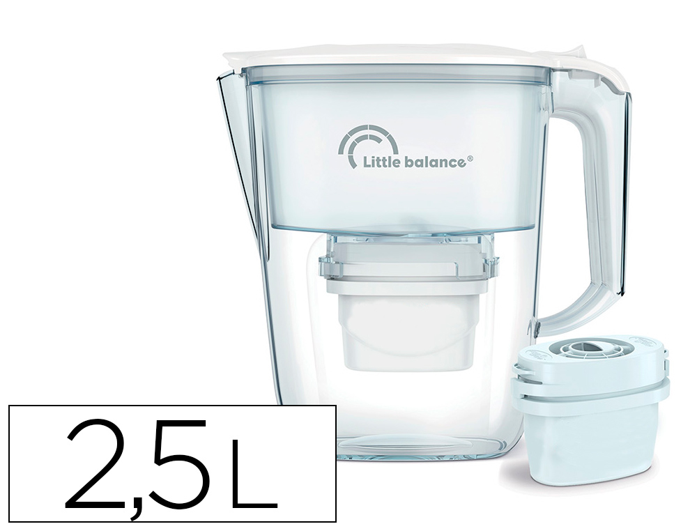 CARAFE FILTRANTE CLAIRE + 1 CARTOUCHE DE FILTRATION       CAPACITE 2,5L