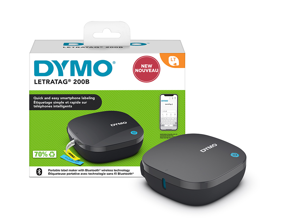 IMPRIMANTE ETIQUETTES DYMO LT200B LETRA TAG BLUETOOTH    SMARTPHONE / TABLETTE