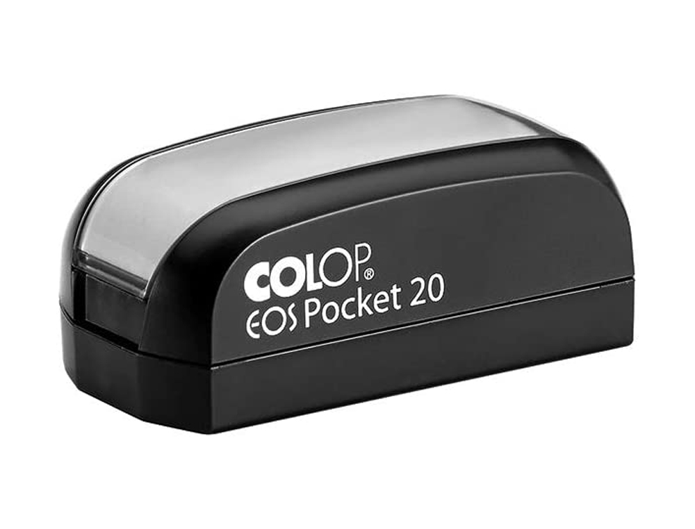 TAMPON EOS POCKET STAMP 20 EXPRESS COLOP 4 LIGNES        EMPREINTE 14X38MM ENCRE NOIR