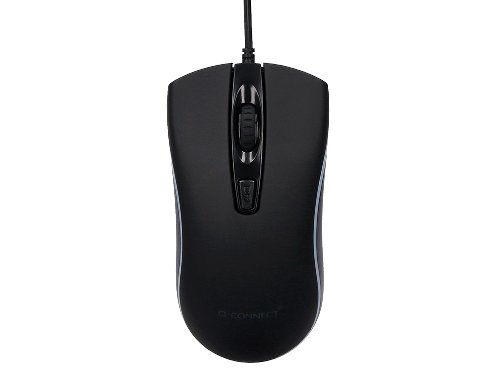 SOURIS Q-CONNECT GAMING OPTIQUE FILAIRE DPI           800/1200/1600 4 BOUTONS       LUMIERE LED COLORIS NOIR