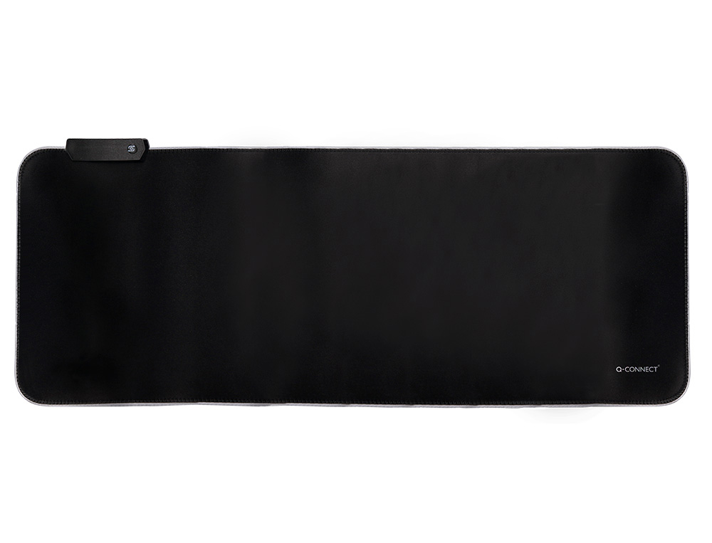 TAPIS SOURIS Q-CONNECT GAMING XXL LUMIERE LED CONNECTION    USB 800X300X4MM COLORIS NOIR