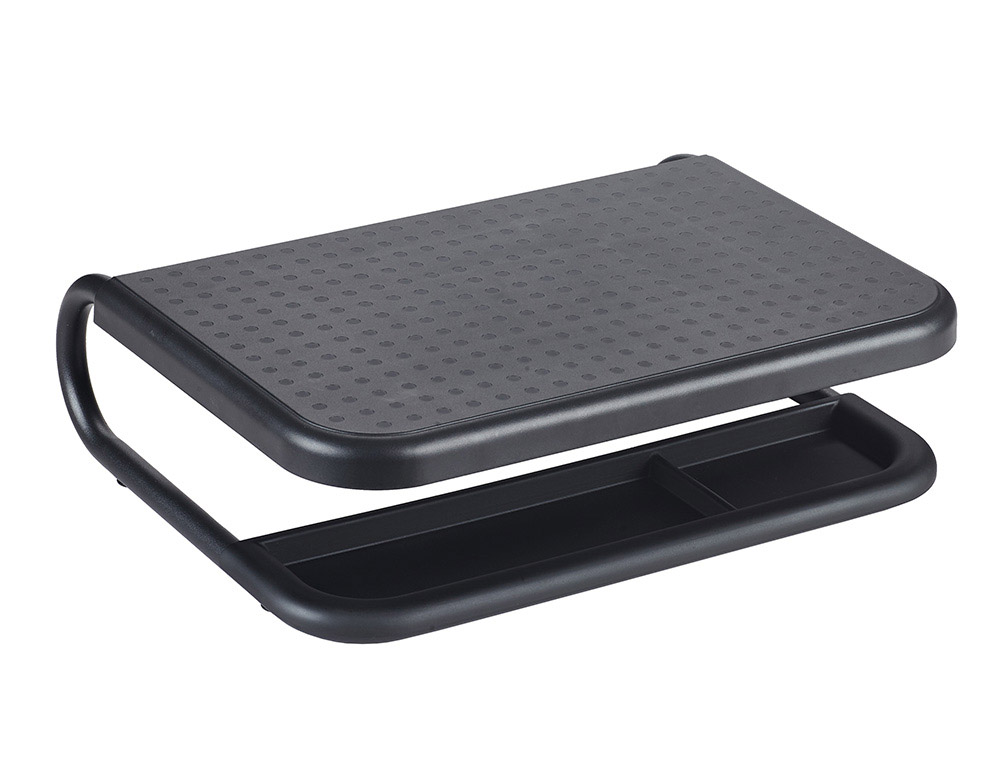 SUPPORT Q-CONNECT POUR ORDINATEUR PORTABLE ET        MONITEUR PC AVEC PLATEAU      D'ORGANISATION 380X295X110MM