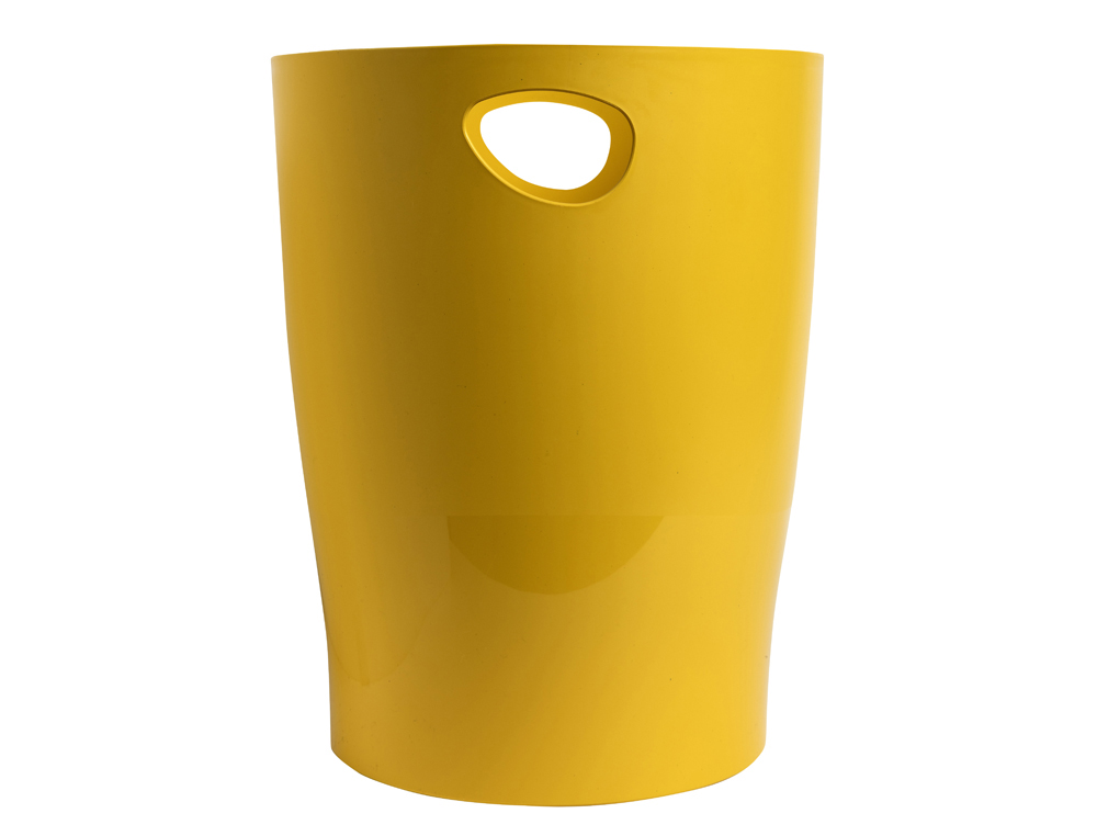 CORBEILLE A PAPIER EXACOMPTA ECOBIN BEEBLUE CAPACITE 15L   COLORIS SAFRAN