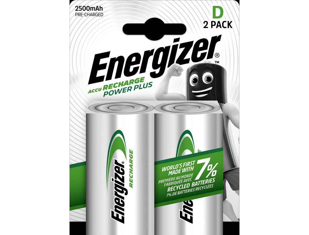 PILE ENERGIZER RECHARGEABLE POWER D/ NH 700 MAH BLISTER 2 UNITES