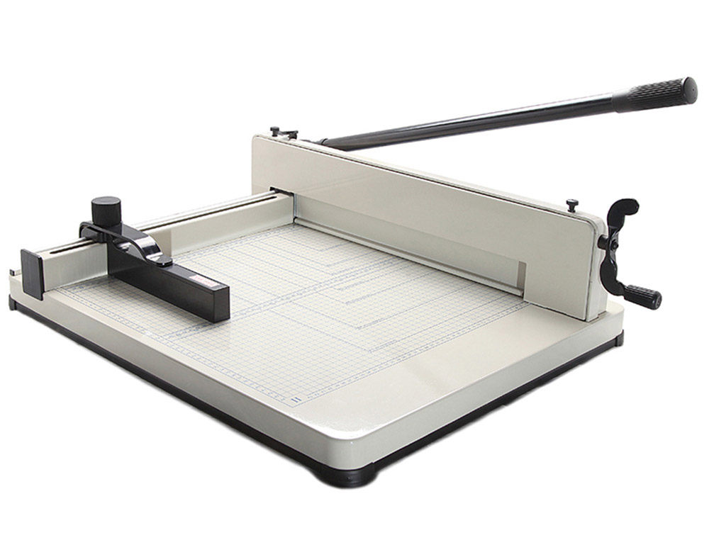 CISAILLE Q-CONNECT KF14297 MANUELLE PROFESSIONNELLE      LONGUEUR COUPE 430MM CAPACITE 400 FEUILLES