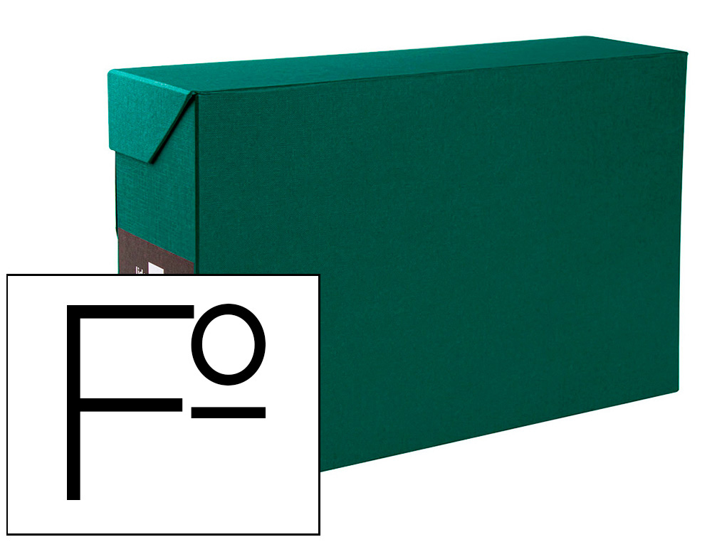 BOITE DE TRANSFERT LIDERPAPEL DOS 118MM 390X118X260MM       COLORIS VERT