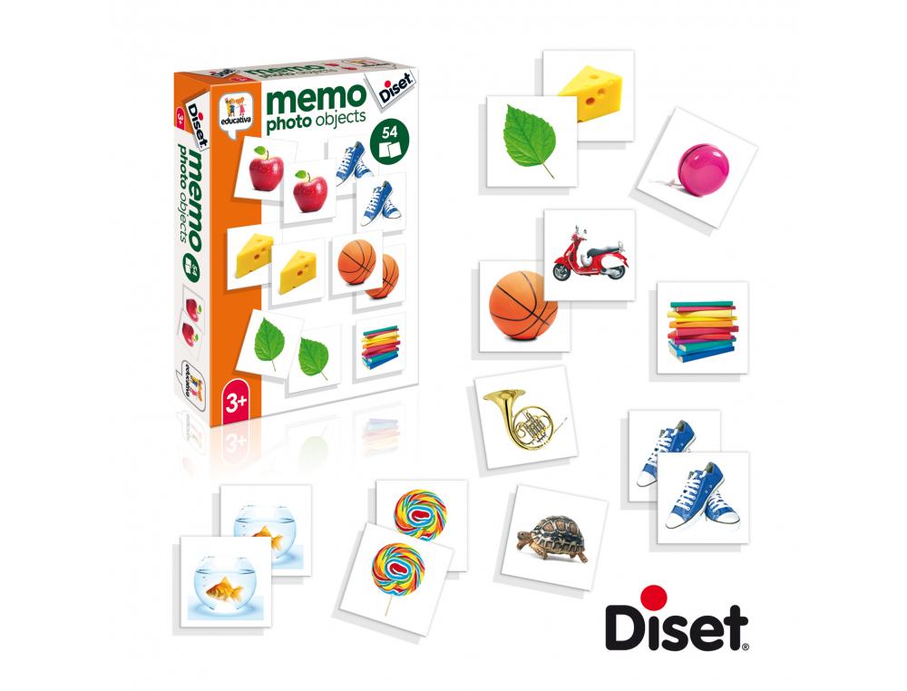 MEMO DISET MEMO DES OBJETS PHOTOS REALISTES OBJETS DU    QUOTIDIEN 54 CARTES ET 1      LIVRET