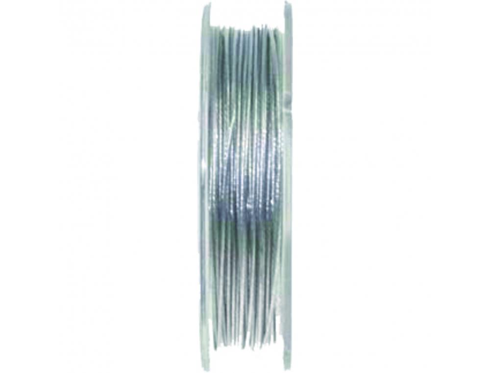BOBINE FIL CABLE METAL GRAINE CREATIVE 5M COLORIS ARGENT