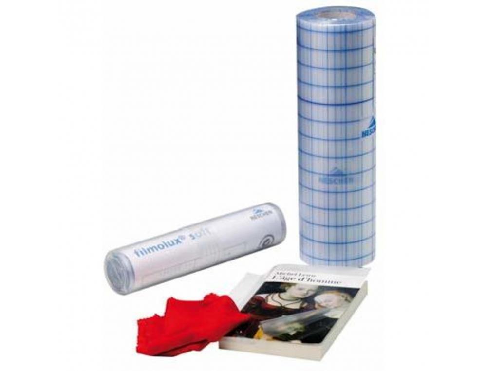 COUVRE-LIVRE PE FILMOLUX SOFT ADHESIF REPOSITIONNABLE       90MICRONS ROULEAU 0.41X10M