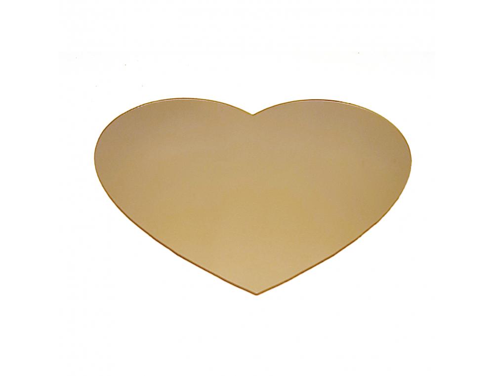 LOT DE MIROIRS COEURS HENBEA 9X9 CM 10 UNITES