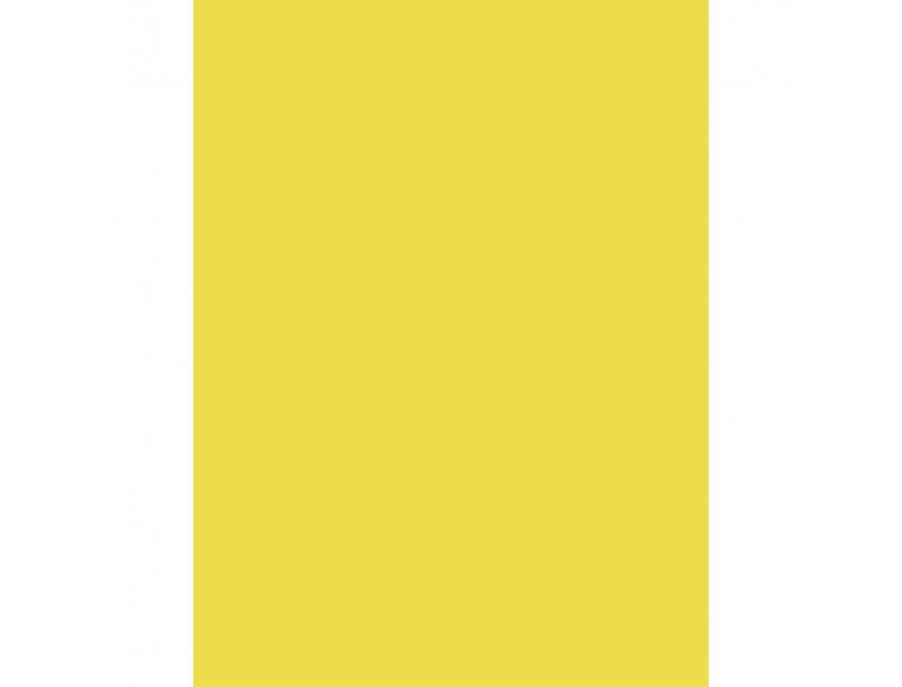 PAPIER AFFICHE CLAIREFONTAINE 60X80CM 90G COLORIS JAUNE     CLAIR PAQUET 25 FEUILLES
