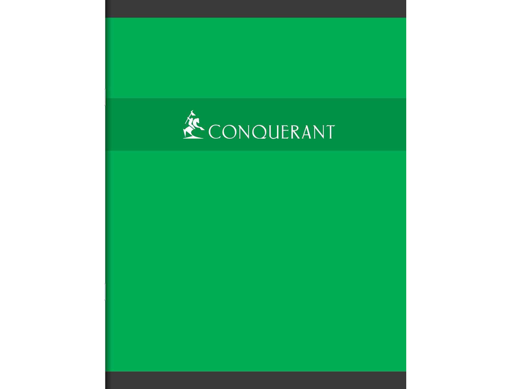 CAHIER PIQU  CONQUERANT COUVERTURE VERNIE CARTE       17X22CM 140 PAGES PIQURE 70G  S Y S