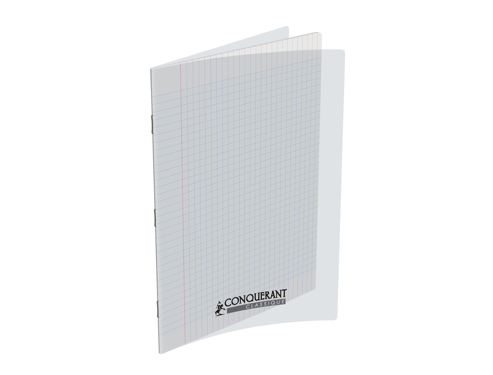 CAHIER  CONQUERANT POPLYPROPYLENE INDECHIRABLE   ET LAVABLE PAPIER VELIN EXTRA 21X29,7 CM 140 PAGES S Y S