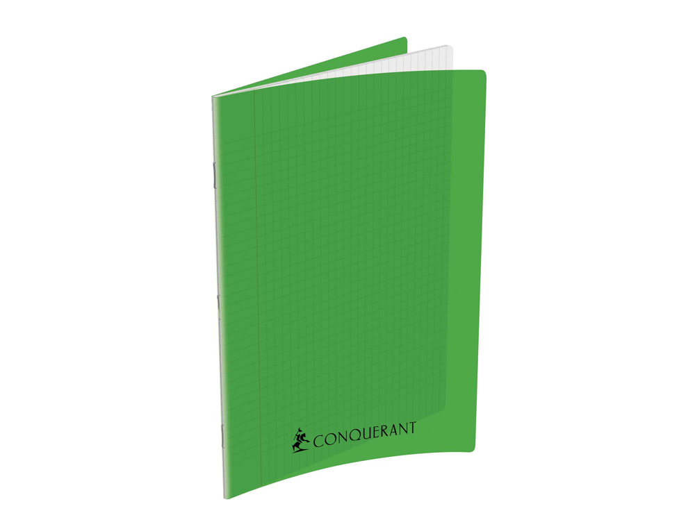 CAHIER CONQUERANT POPLYPROPYLENE INDECHIRABLE   ET LAVABLE PAPIER VELIN EXTRA 24X32 CM 192 PAGES SEYES