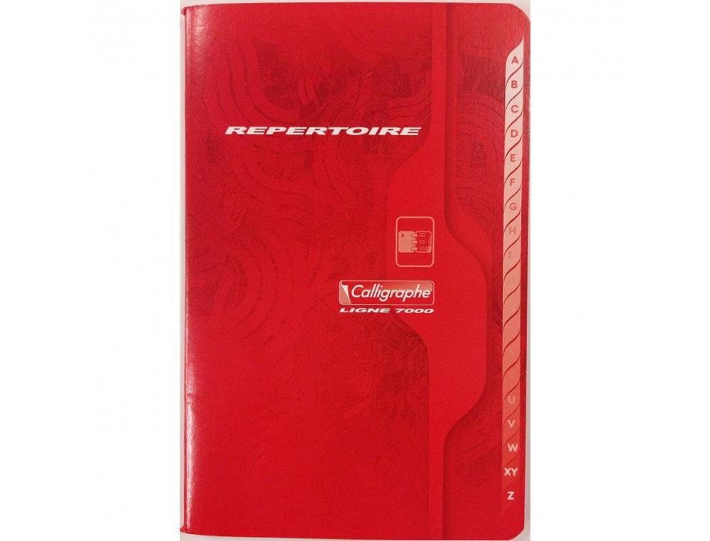 REPERTOIRE CLAIREFONTAINE PIQURE COUVERTURE CARTE       COUCHEE VERNIE PAPIER SURFIN  70G 11X17CM 96 PAGES 5X5MM