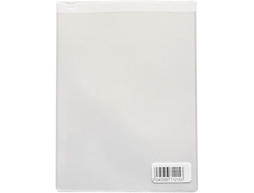 LOT D ETUIS SIMPLES EN POLYPROPYLENE 120 MICRONS     OUVERTURE PAR LE HAUT FORMAT  A6 10,5X14,8 CM 10 UNITES