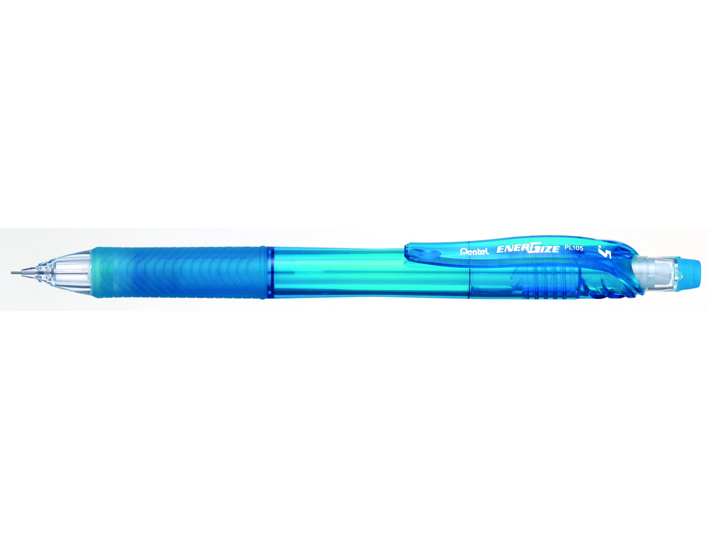 PORTE-MINES PENTEL ENERGIZE-X CANON FIXE MINE 0,5MM GRIP    CAOUTCHOUC GOMME AVEC         CAPUCHON CORPS COLORIS BLEU