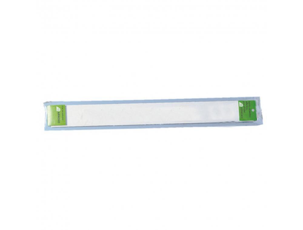 BANDE METALLIQUE WONDAY ADHESIVE FIXATION MUR 50X3CM  BLANC LOT 10 UNITES