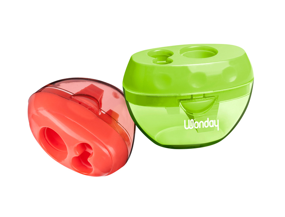 TAILLE-CRAYON JPC INTRIEUR PLASTIQUE SPCIAL GROS CRAYONS JUSQU' 17MM RSERVOIR 3 USAGES