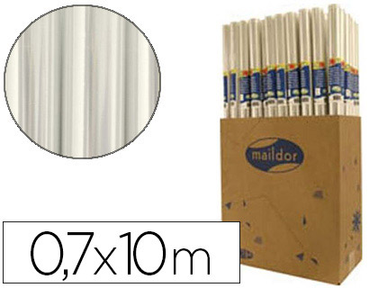 FILM FLEURISTE MAILDOR POLYPROPYLNE TRANSPARENT ROULEAU 0.70X10M 40M2