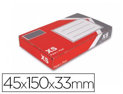 BOTE EXPDITION POSTALE GPV PACK'N POST 245X150X33MM TAILLE XS EMPLACEMENT PRCAS LIVRE PLAT