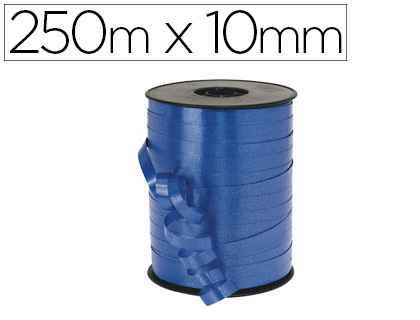 BOBINE BOLDUC MTALLIS 250MX10MM COLORIS BLEU