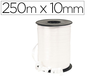 BOBINE BOLDUC MTALLIS 250MX10MM COLORIS BLANC