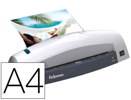 PLASTIFIEUSE FELLOWES LUNAR  CHAUD 80/125MC A4 VITESSE 300MM/MIN TEMPRATURE NON RGLABLE OCCASIONNEL