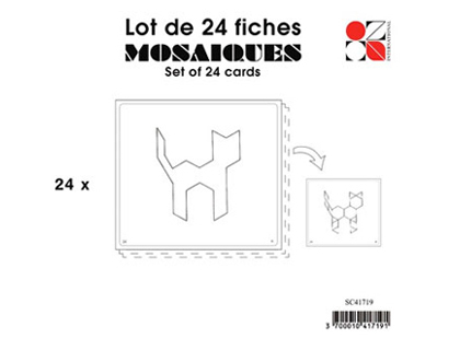 FICHE MODLE OZ INTERNATIONAL MOSAQUE SACHET 24 UNITS