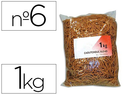 BRACELET CAOUTCHOUC SIGN TROIT 60X1.5MM SACHET 1KG