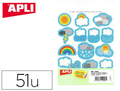 GOMMETTE APLI AGIPA REPOSITIONNABLE LA MTO DS 3 ANS POCHETTE 3F