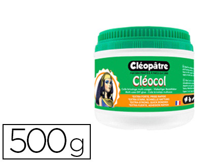 COLLE CLOPTRE CLOCOL EXTRA FORTE SCHAGE RAPIDE MATRIAUX POREUX DILUE EAU VERNIS MAT POT 500G