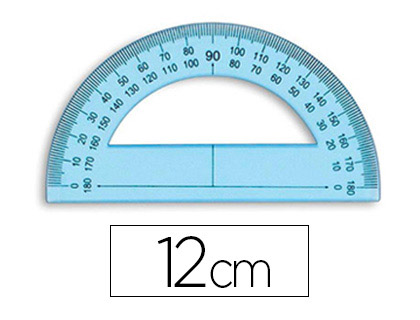 RAPPORTEUR JPC 180 DEGRS BASE 12CM INCASSABLE CONOMIQUE