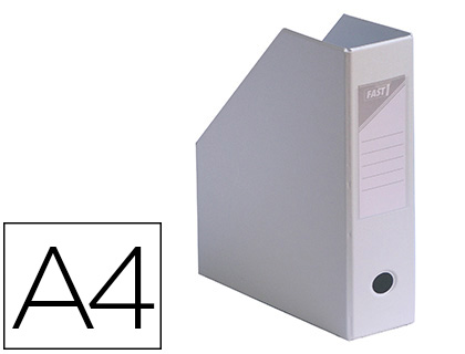 BOTE CLASSEMENT ELBA PAN COUP PVC 320X240MM DOS 100MM TROU PRHENSION PORTE-TIQUETTE SOUD LIVR PLAT COLORIS BLANC