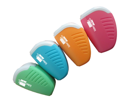 TAILLE-CRAYON LIDERPAPEL PLASTIQUE RSERVOIR  COPEAUX NON DTACHABLE 1 USAGE COLORIS ASSORTIS