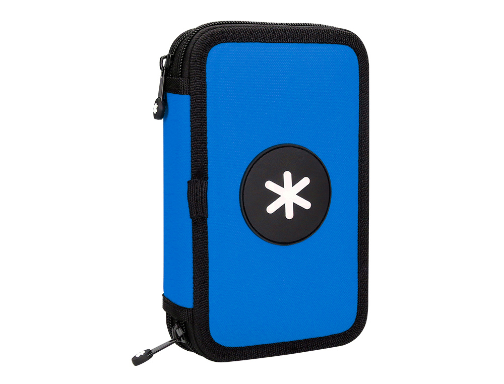 TROUSSE GARNIE ANTARTIK 2 COMPARTIMENTS 28 PIECES BLEU
