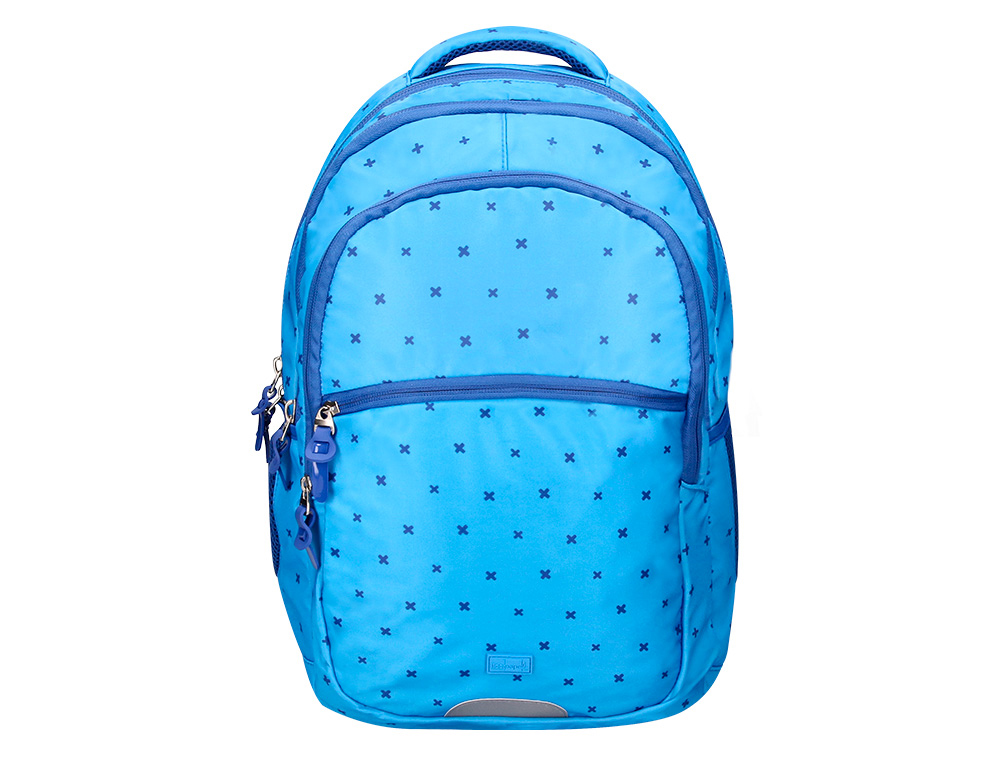 SAC A DOS LIDERPAPEL SCOLAIRE 450X145X300MM COLORIS BLEU