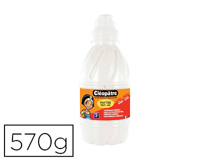 COLLE CLOPTRE VITOO BRICOLAGE DS 3 ANS FLACON 570G