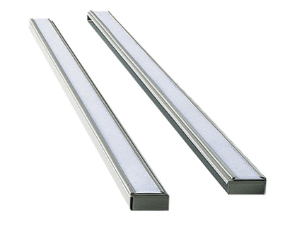 SUPPORT NOBO BANDES FIXES ALUMINIUM ANODIS INDICE 15 LONGUEUR 48,1CM PAIRE SUPPORTS HAUTS-BAS