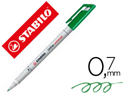 FEUTRE STABILO FIN SOLUBLE VERT