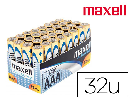 PILE LR03 MAXELL BOTE 32 UNITS