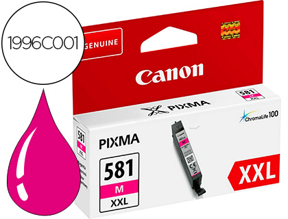 CARTOUCHE CANON JET D'ENCRE 581 XXL TS9550/TS705 COULEUR MAGENTA 387P