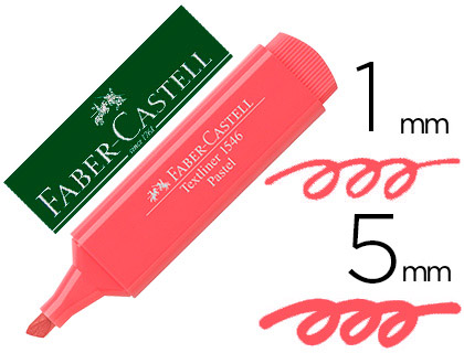 SURLIGNEUR FABER-CASTELL TEXTLINER TL1546              SUPERFLUORESCENT POINTE       FEUTRE BISEAUTEE 3 LARGEURS