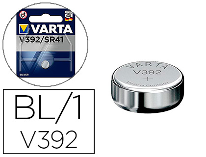 PILE BOUTON VARTA 392/384 SR41 BLISTER 1 UNITE