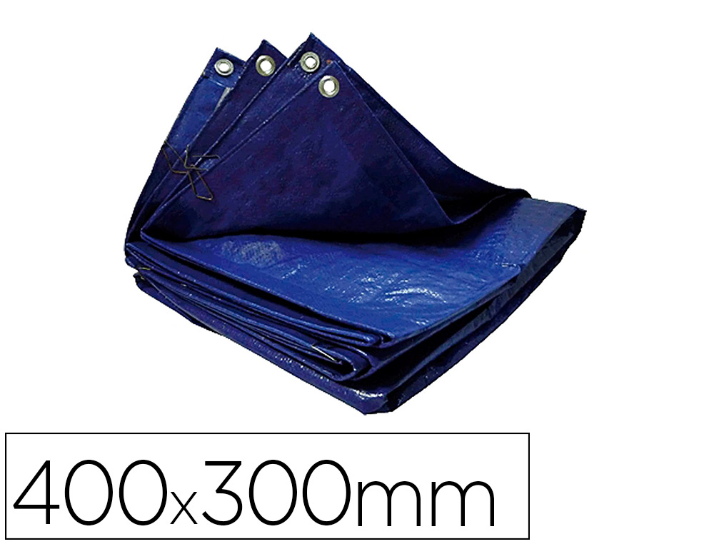 BACHE VISO POLYETHYLENE 12M2 4X3M COLORIS BLEU