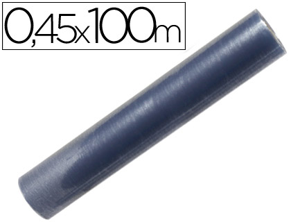 COUVRE-LIVRES LIDERPAPEL PVC 7/100E ROULEAU 0,45X100M